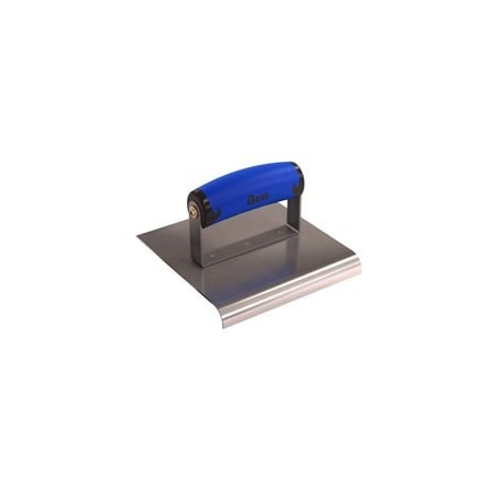 Bon Tool Edger, SS, 6" X 6", 1/2" Radius X 5/8" Lip Comfort Grip Handle 62-444